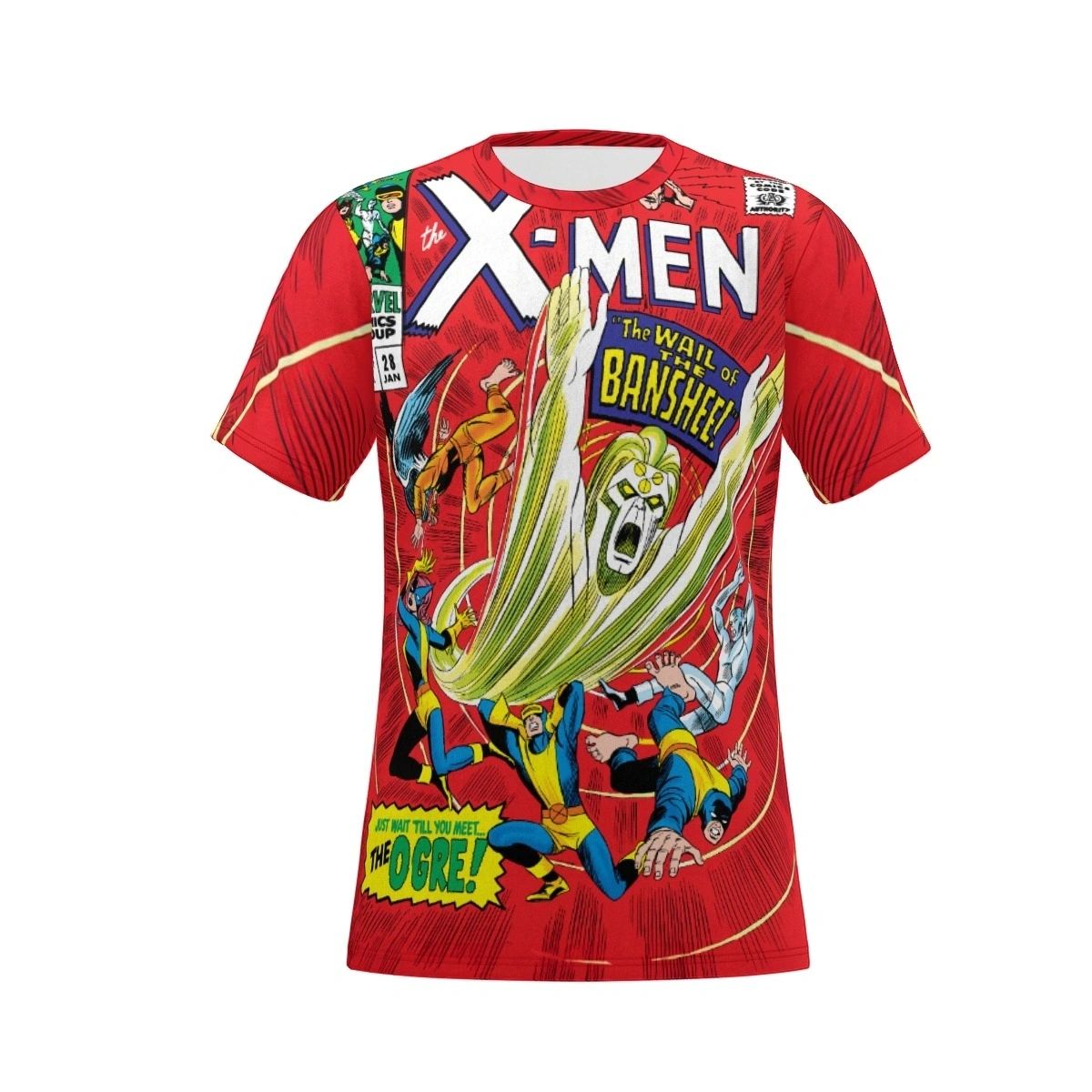 XMEN 28 OVER PRINT SHIRT & TANK - BANSHEE