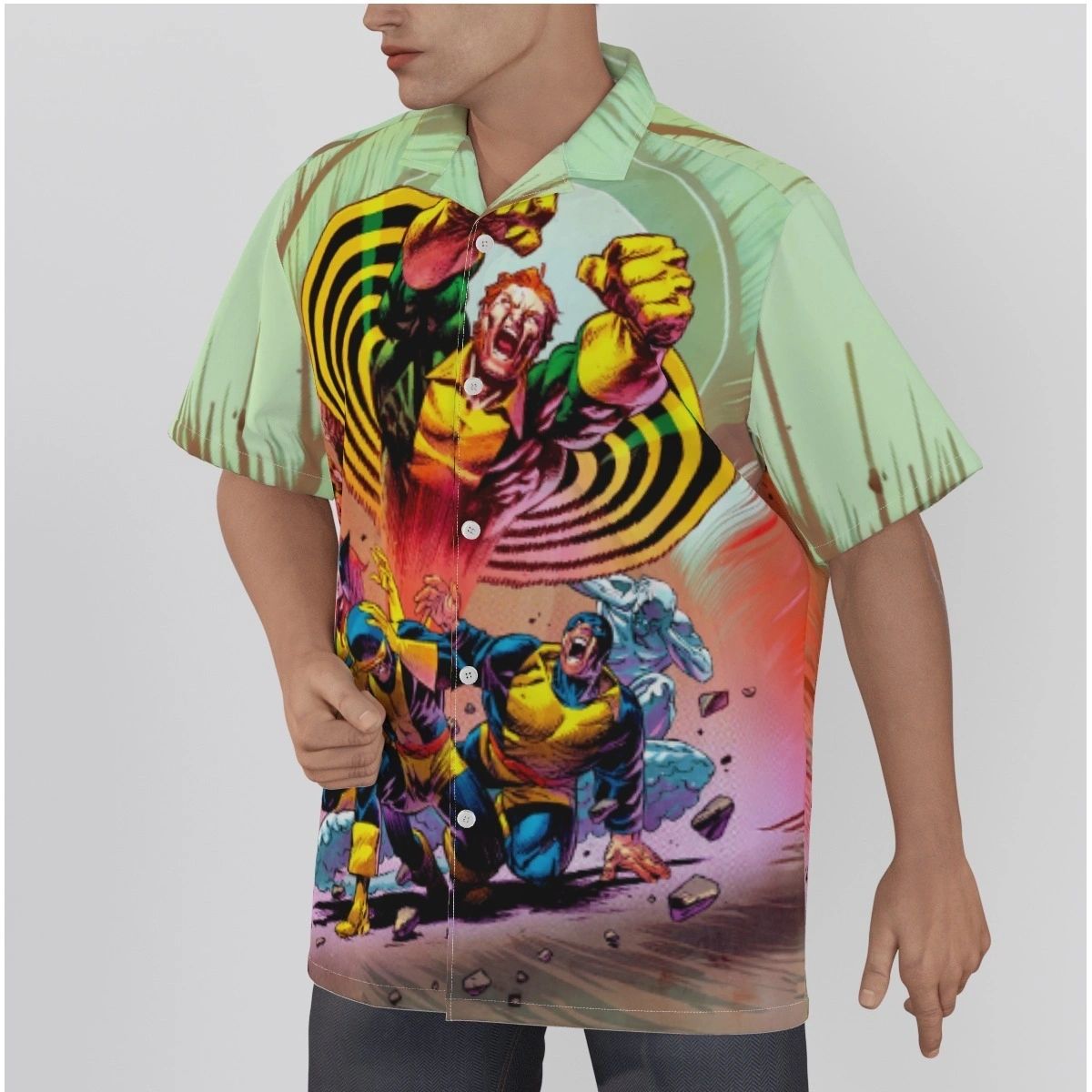 XFACTOR 28 v3 OVER PRINT SHIRT & TANK - BANSHEE