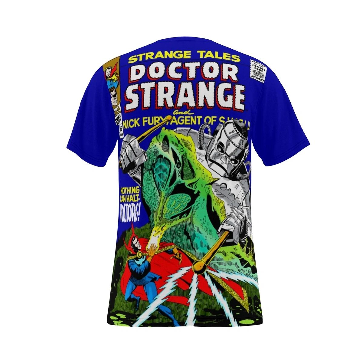 STRANGE TALES 166 OVER PRINT SHIRT & TANK - STERANKO ART