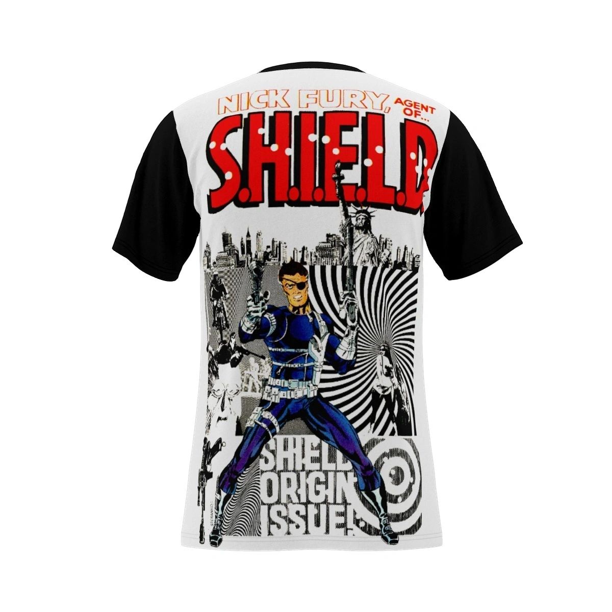 NICK FURY 4 OVER PRINT SHIRT & TANK - STERANKO ART