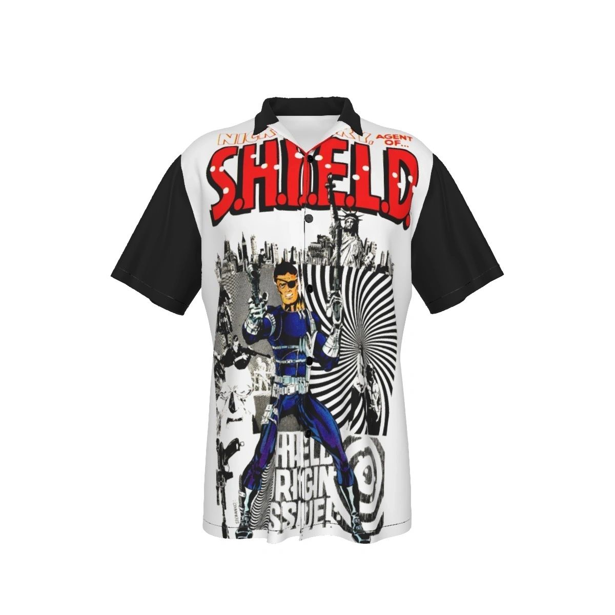NICK FURY 4 OVER PRINT SHIRT & TANK - STERANKO ART