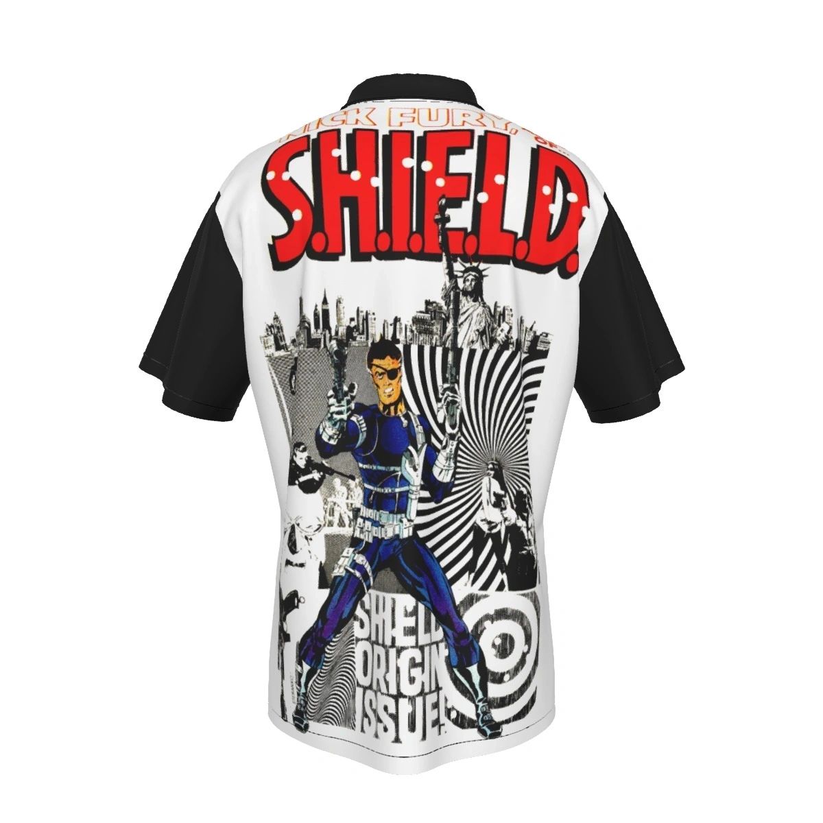 NICK FURY 4 OVER PRINT SHIRT & TANK - STERANKO ART