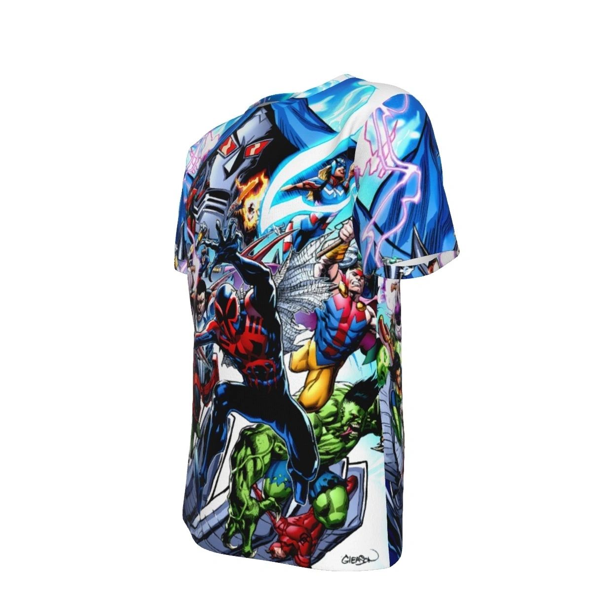 SPIDER-MAN 2099 PINUP OVER PRINT SHIRT & TANK