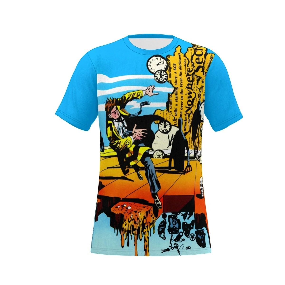NICK FURY PINUP OVER PRINT SHIRT & TANK - STERANKO ART