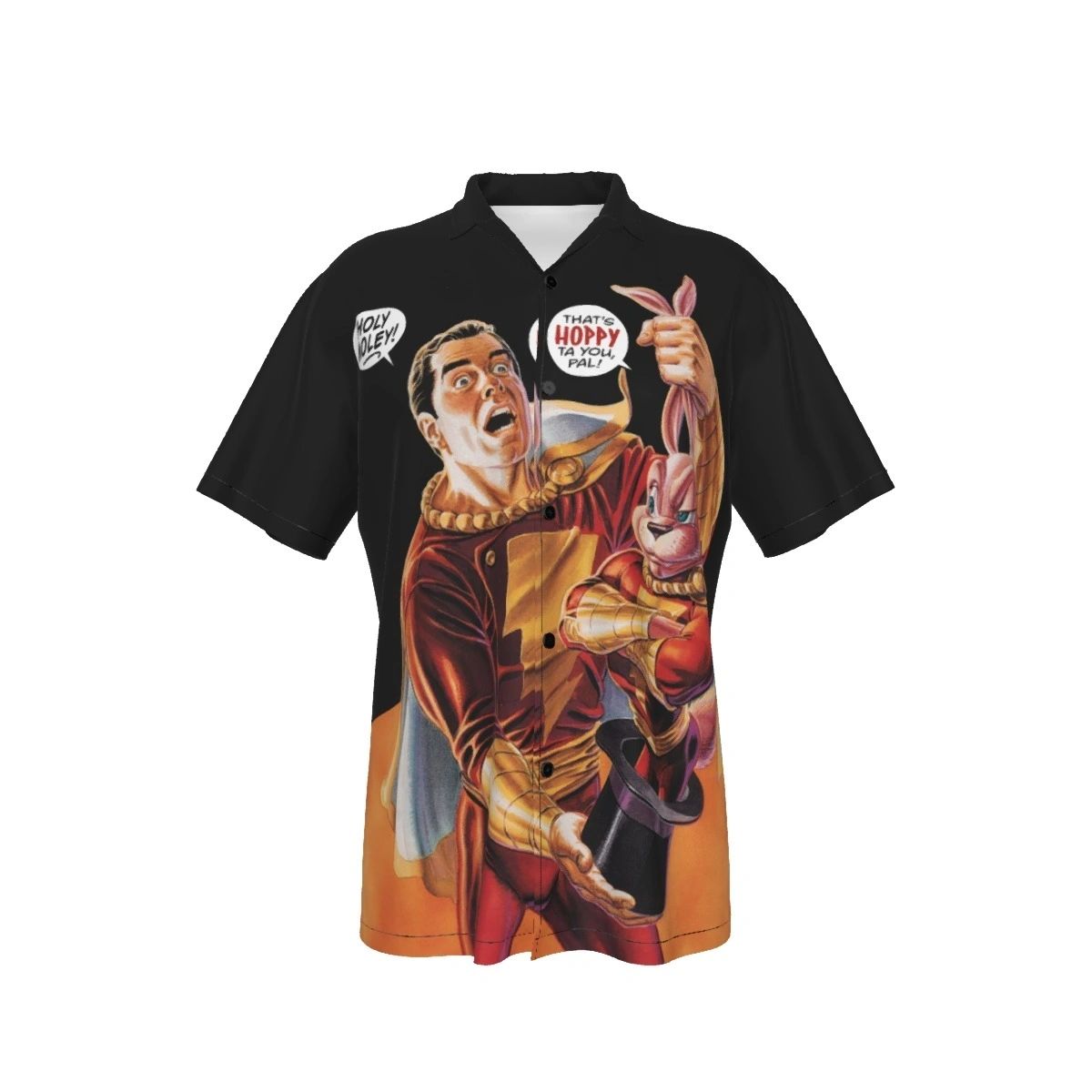 POWER OF SHAZAM 27 HOPPY OVER PRINT SHIRT & TANK