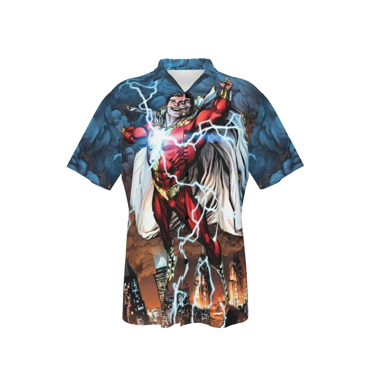 SHAZAM 1 V3 VAR OVER PRINT SHIRT & TANK - GARY FRANK ART