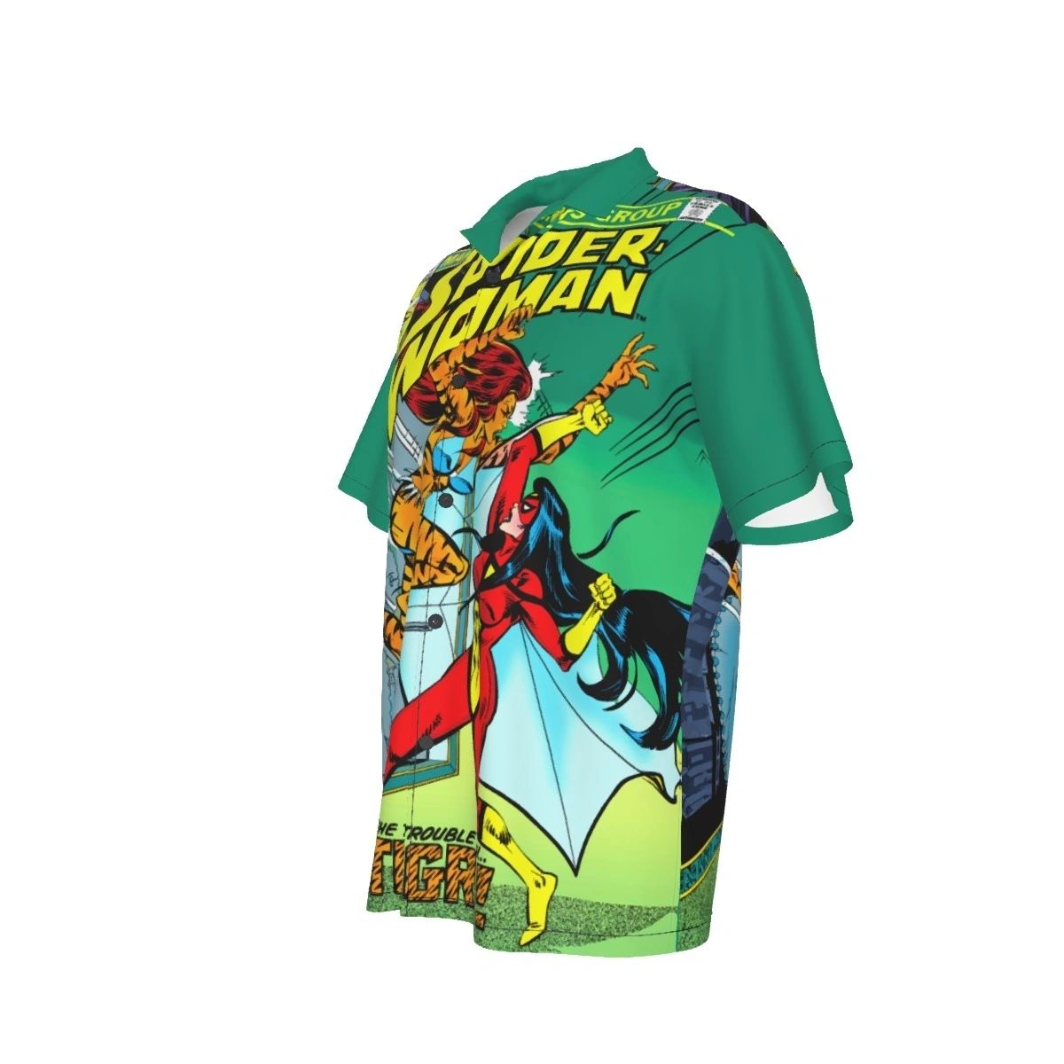 SPIDER-WOMAN 49 OVER PRINT SHIRT & TANK - TIGRA