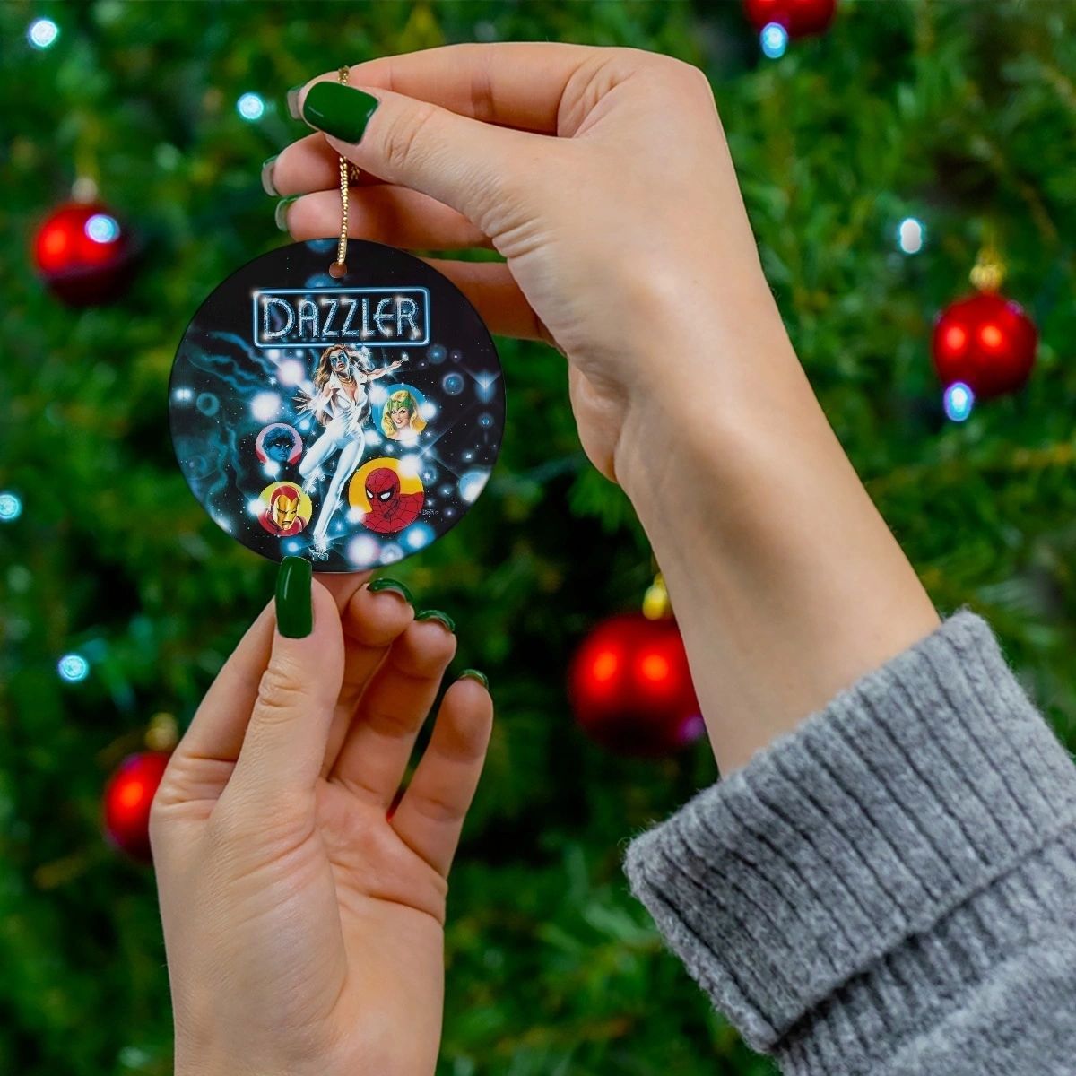 DAZZLER CHRISTMAS TREE ORNAMENT