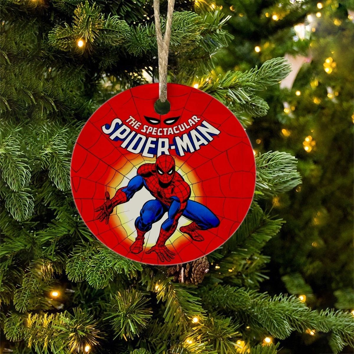 SPIDER-MAN ROMITA CHRISTMAS TREE ORNAMENT