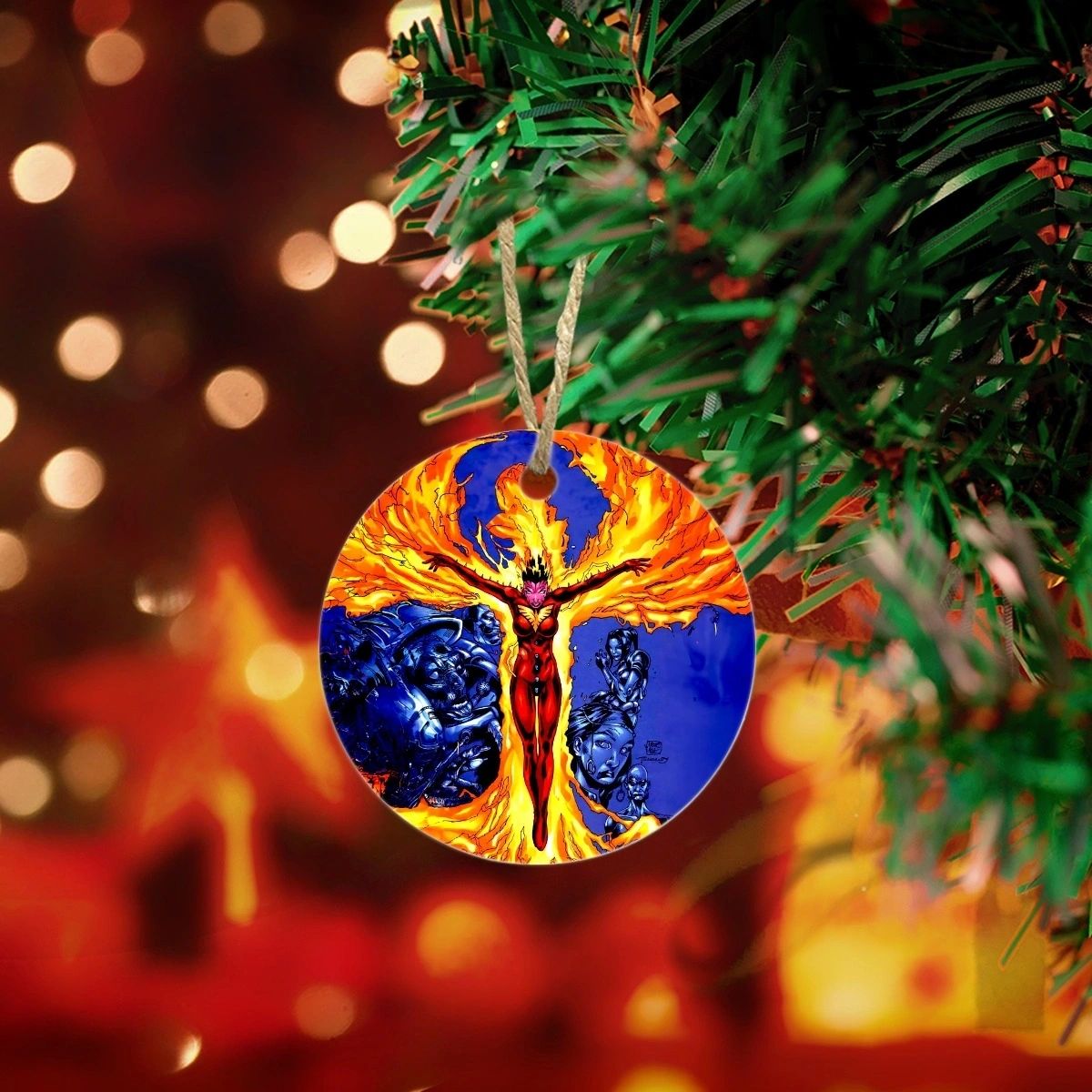 PHOENIX RACHAEL SUMMERS CHRISTMAS TREE ORNAMENT