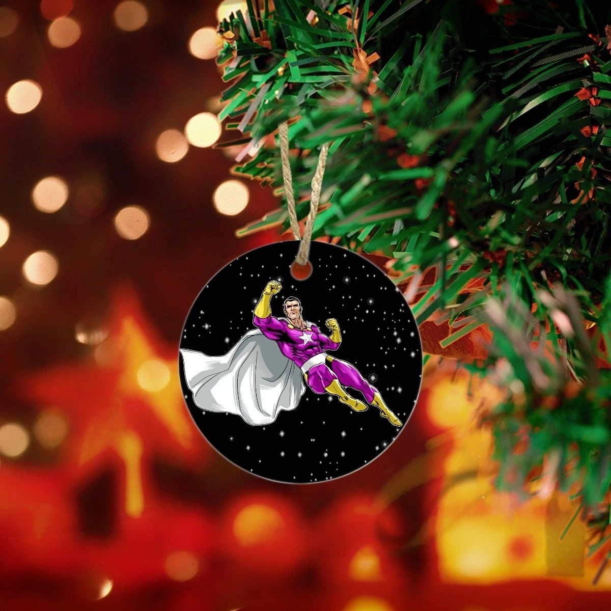 STAR BOY CHRISTMAS TREE ORNAMENT