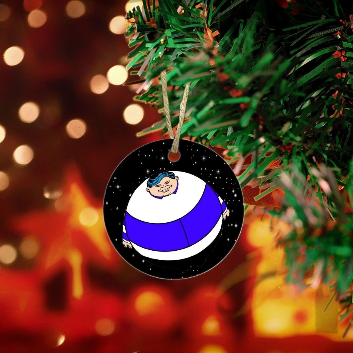 BOUNCING BOY CHRISTMAS TREE ORNAMENT