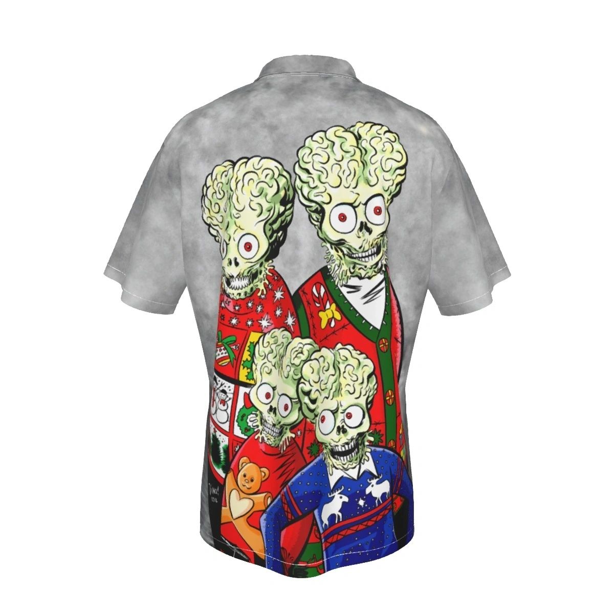 MARS ATTACK XMAS SWEATERS OVER PRINT SHIRT & TANK
