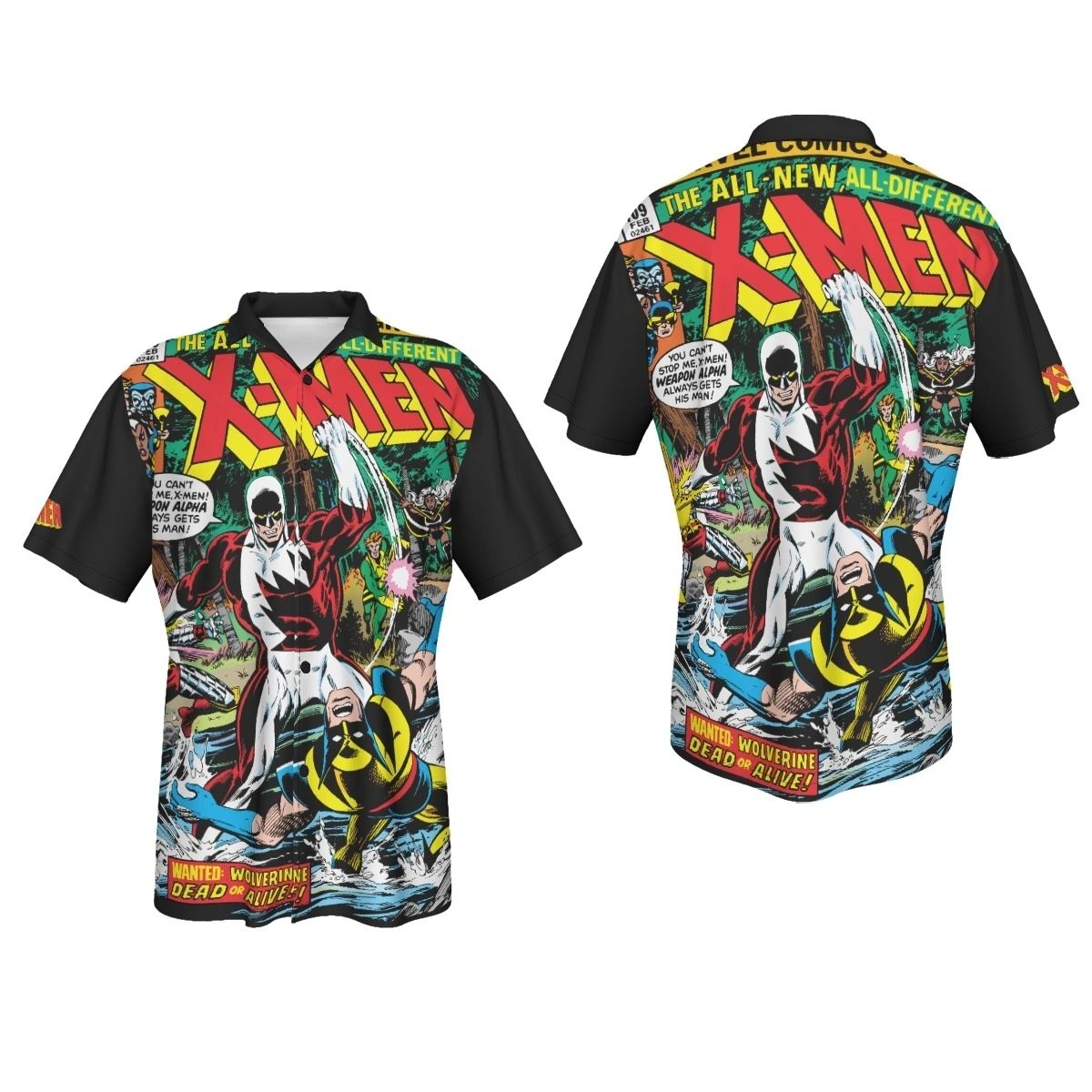 XMEN 109 OVER PRINT SHIRT & TANK -GUARDIAN/VINDICATOR