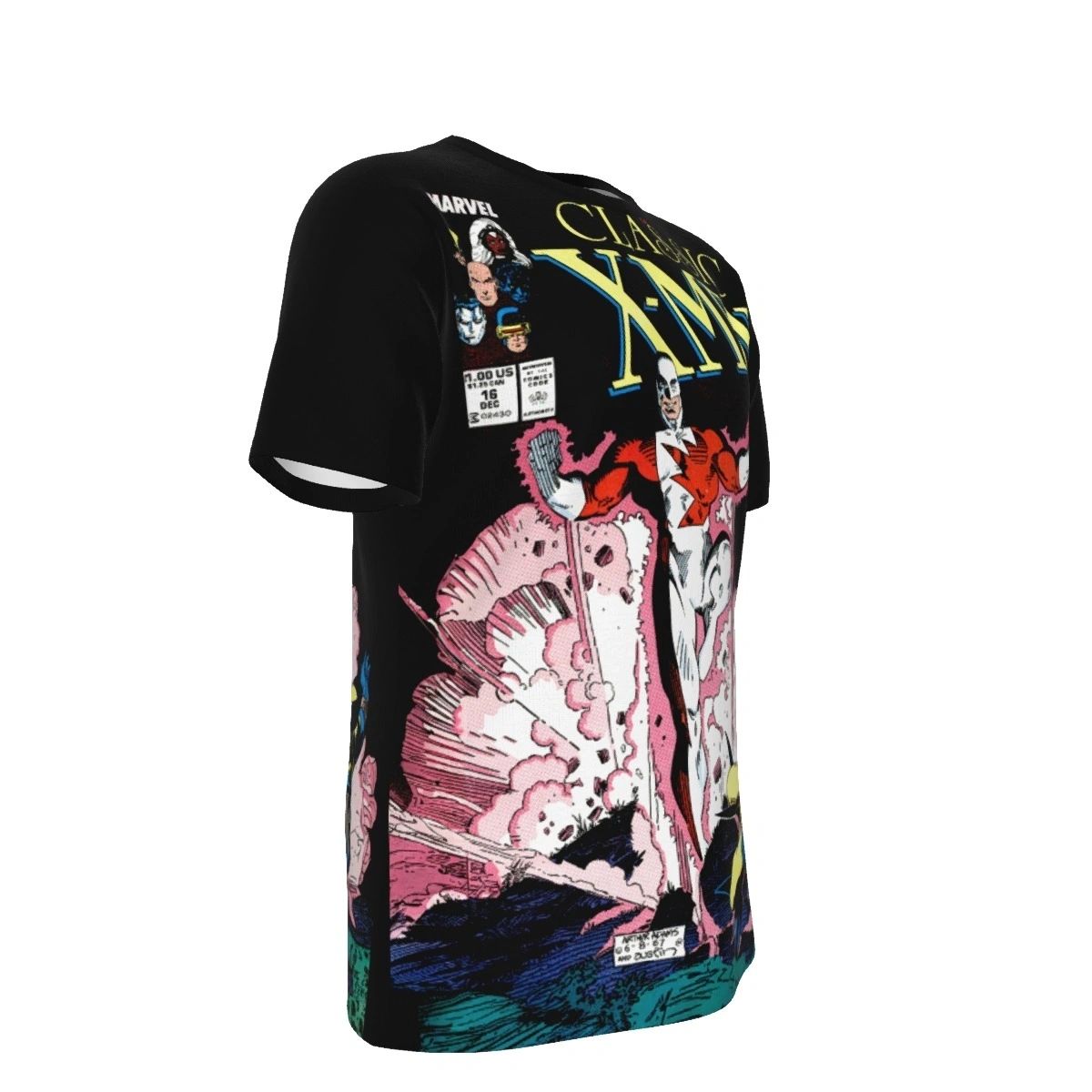 CLASSIC XMEN 16 OVER PRINT SHIRT & TANK -GUARDIAN/VINDICATOR - ARHTUR ADAMS