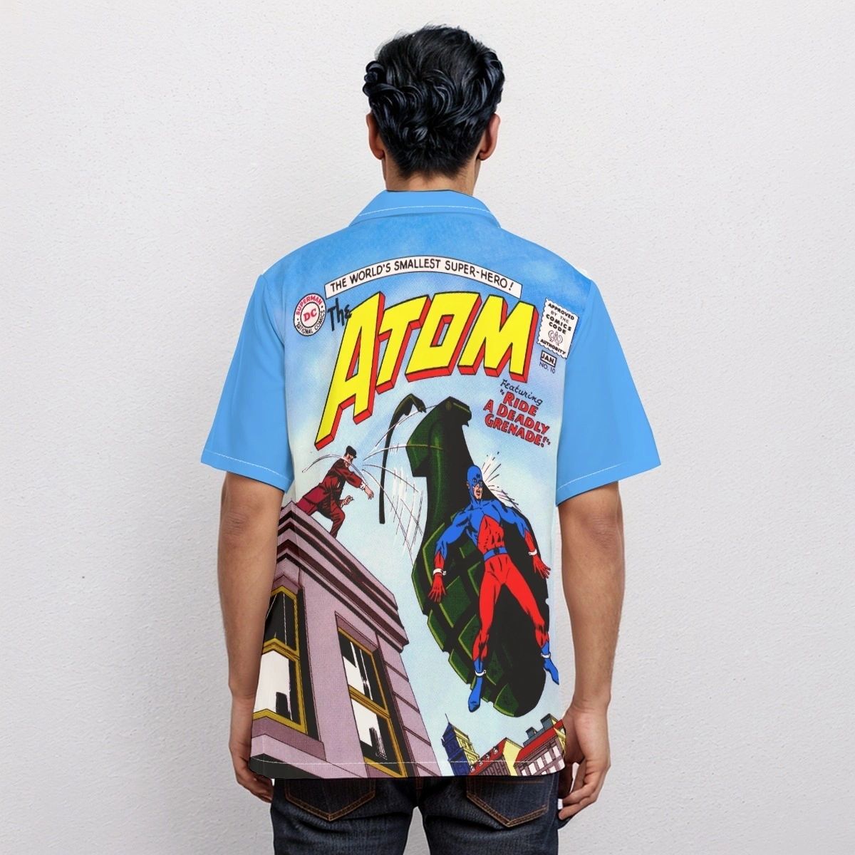 THE ATOM 10 OVER PRINT SHIRT & TANK