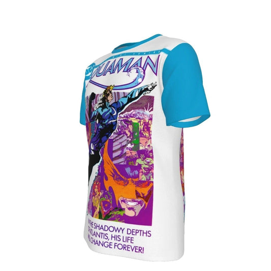 THE AQUAMAN 1 V2 OVER PRINT SHIRT & TANK