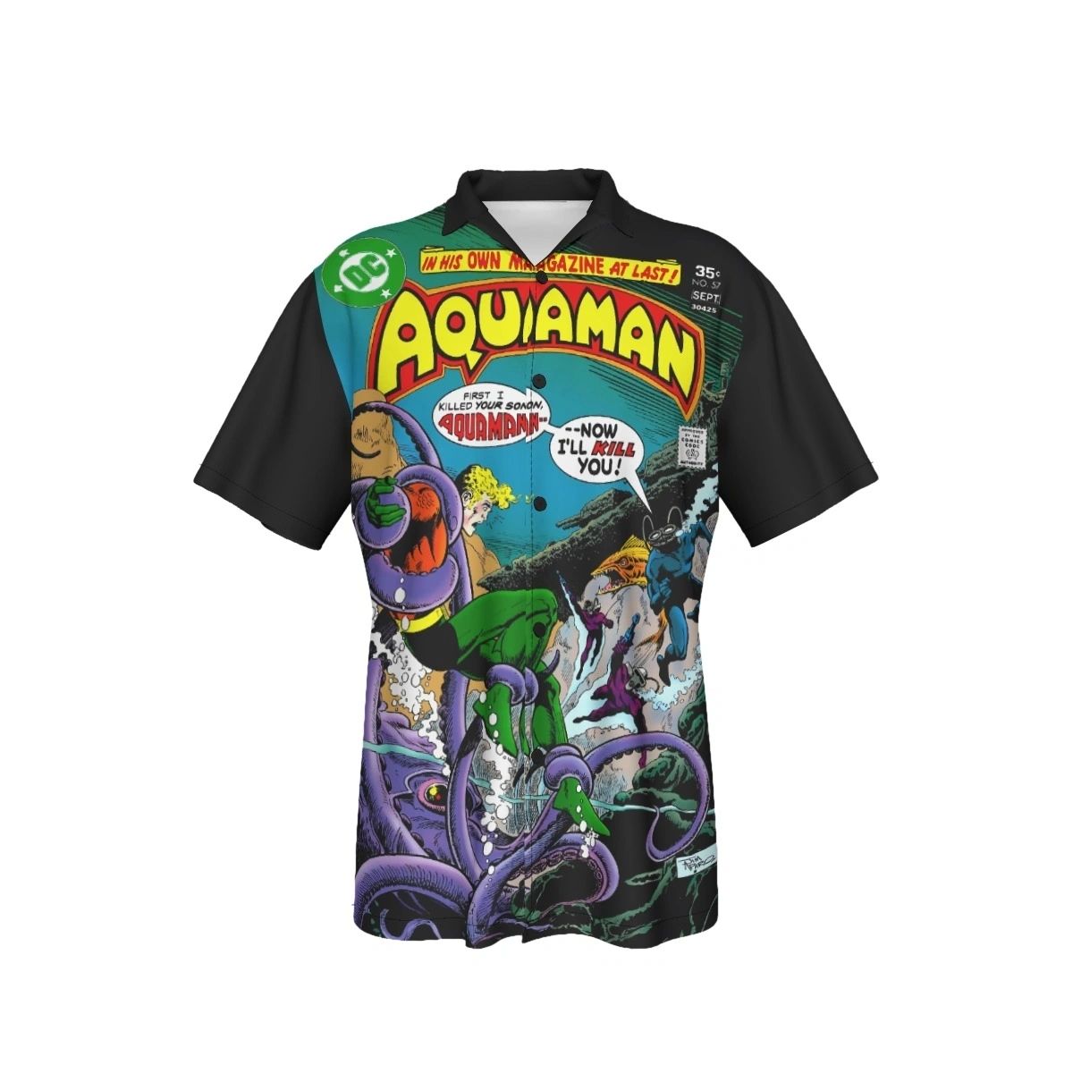 THE AQUAMAN 57 OVER PRINT SHIRT & TANK