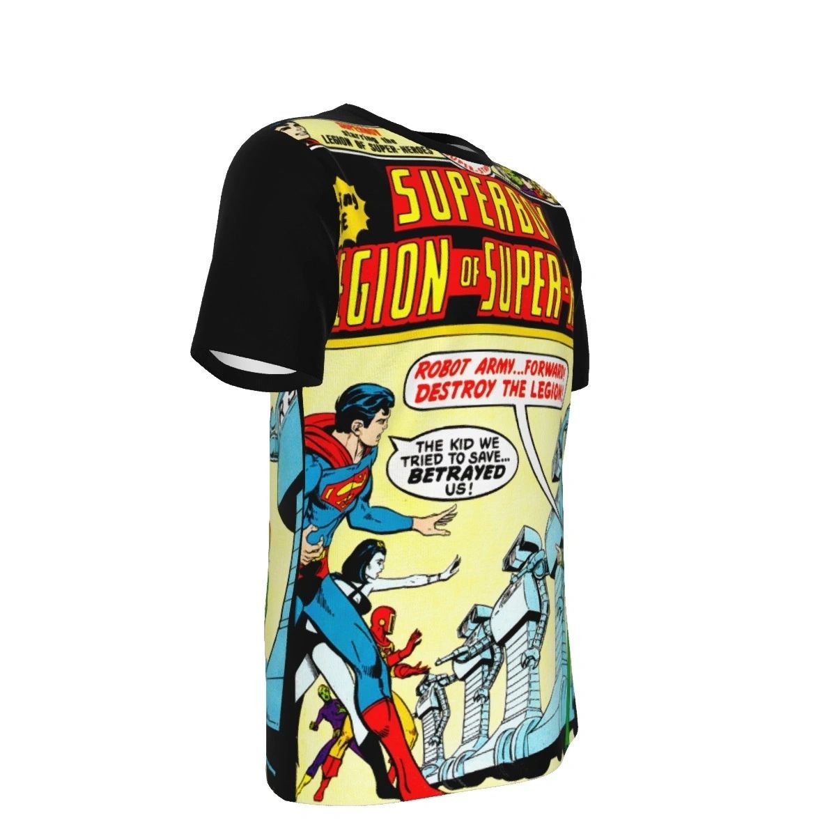 SUPERBOY 214 OVER PRINT SHIRT & TANK
