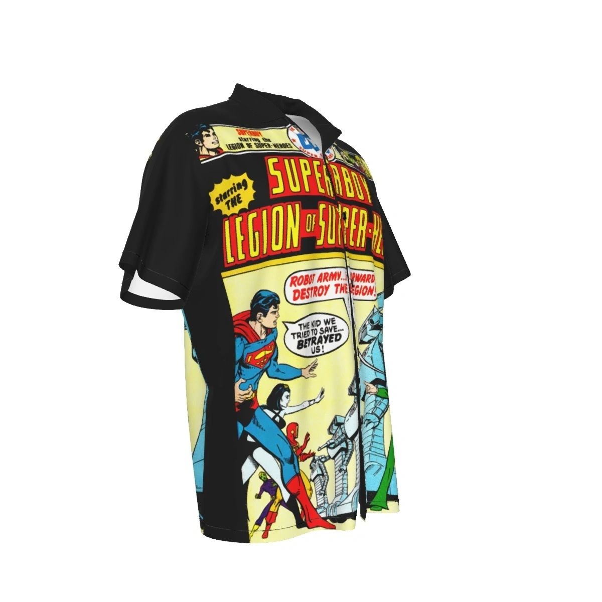 SUPERBOY 214 OVER PRINT SHIRT & TANK