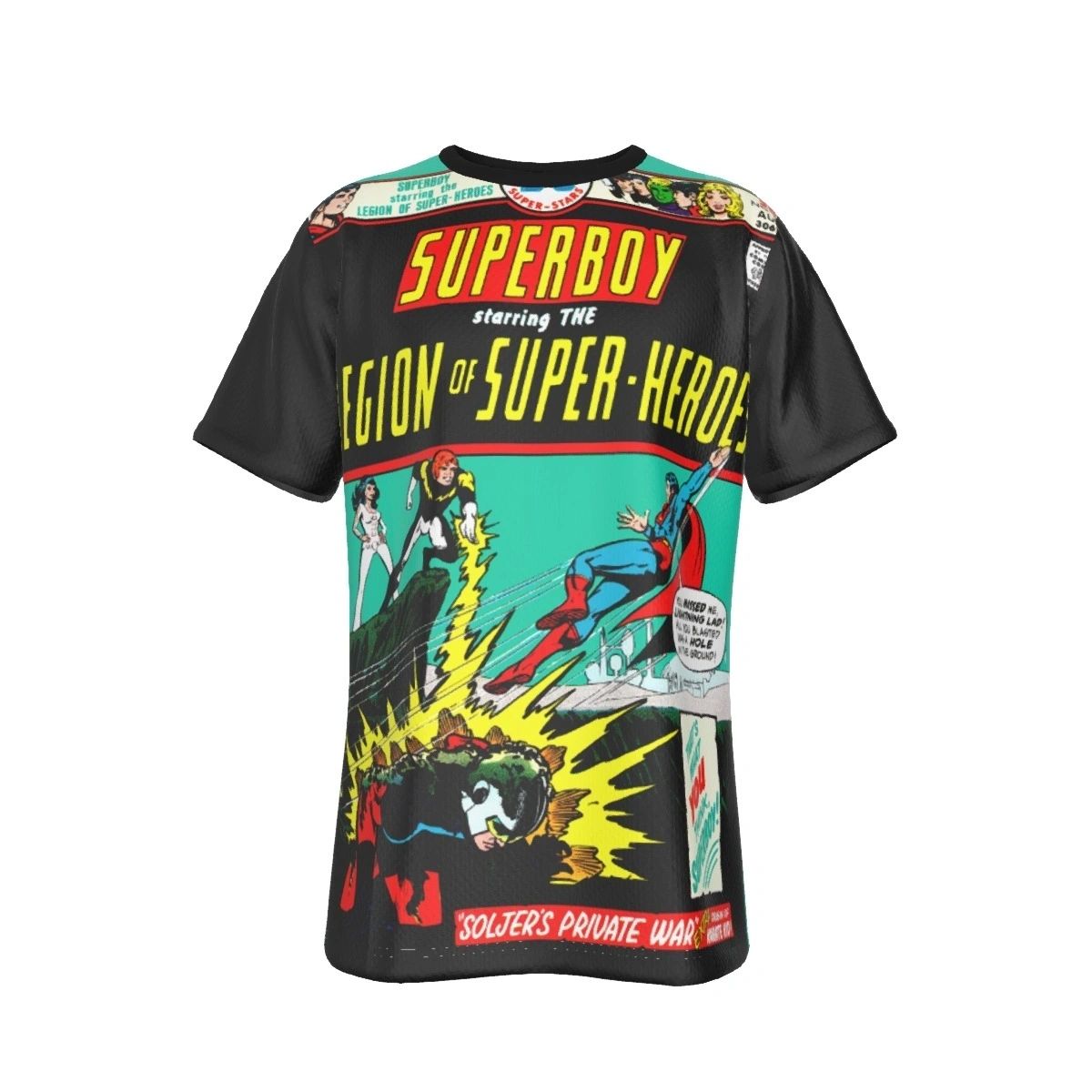 SUPERBOY 210 OVER PRINT SHIRT & TANK