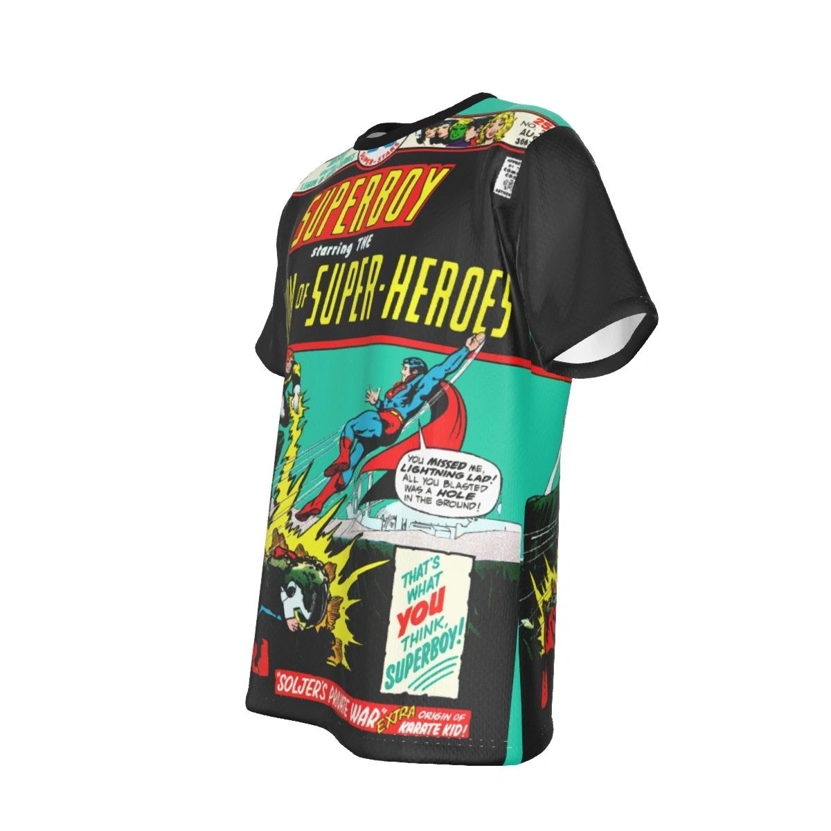 SUPERBOY 210 OVER PRINT SHIRT & TANK