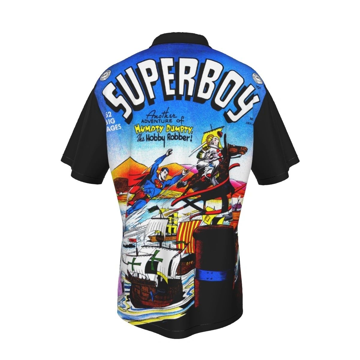 SUPERBOY 9 OVER PRINT SHIRT & TANK