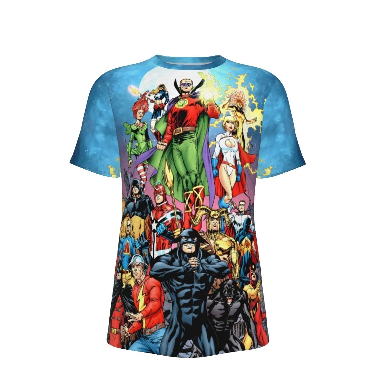 JSA 29 PINUP OVER PRINT SHIRT & TANK
