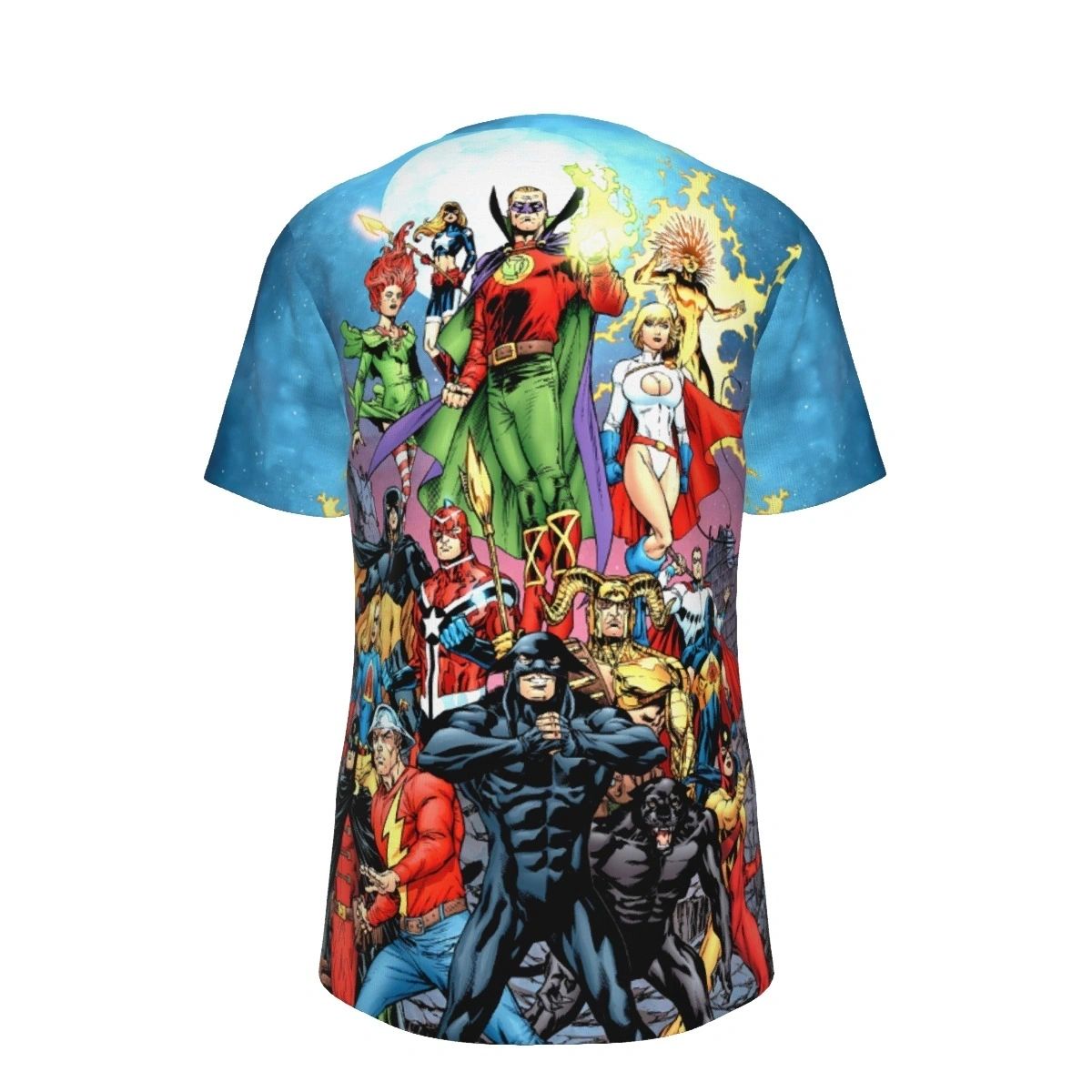 JSA 29 PINUP OVER PRINT SHIRT & TANK