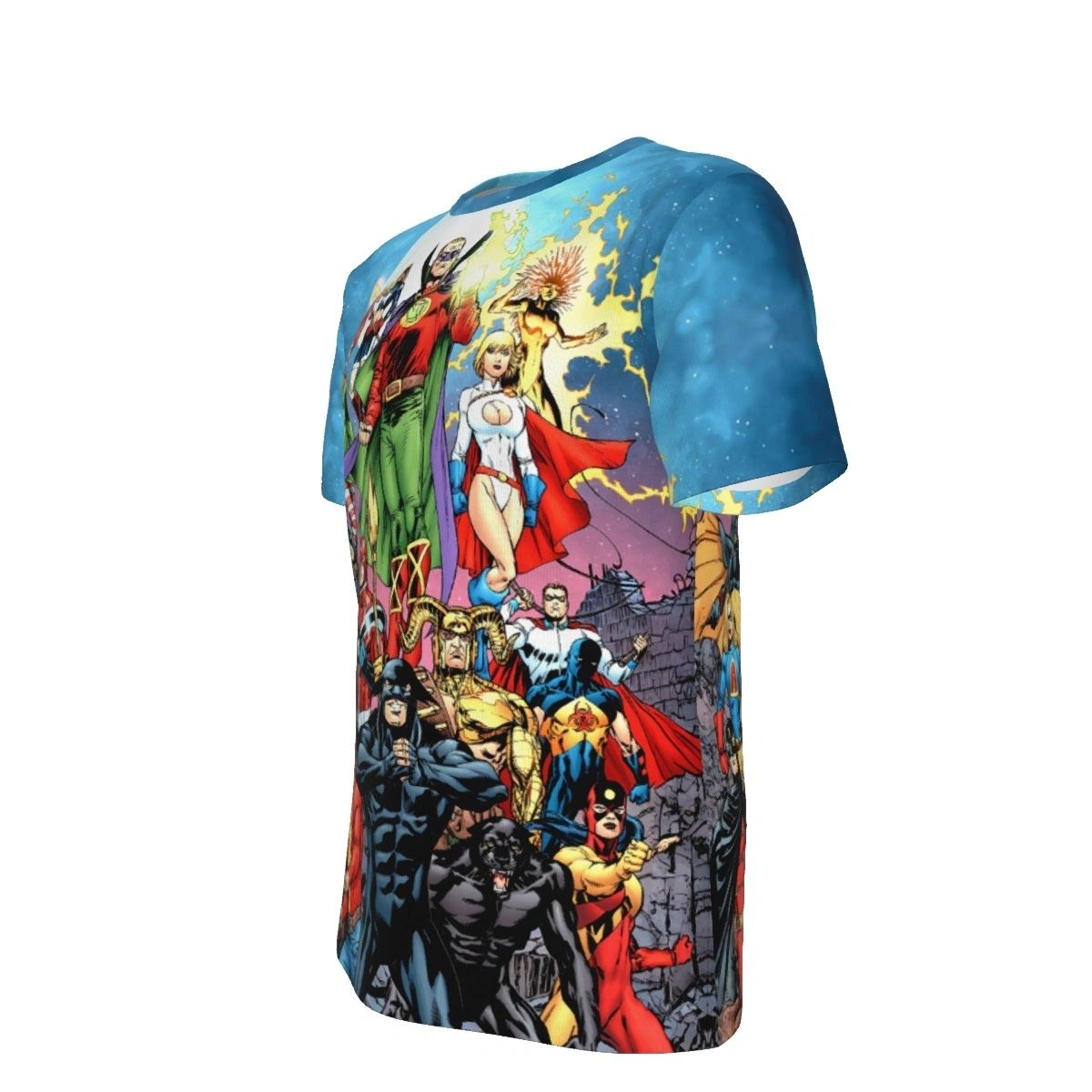 JSA 29 PINUP OVER PRINT SHIRT & TANK