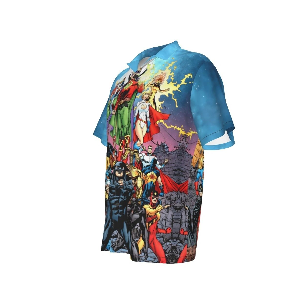 JSA 29 PINUP OVER PRINT SHIRT & TANK