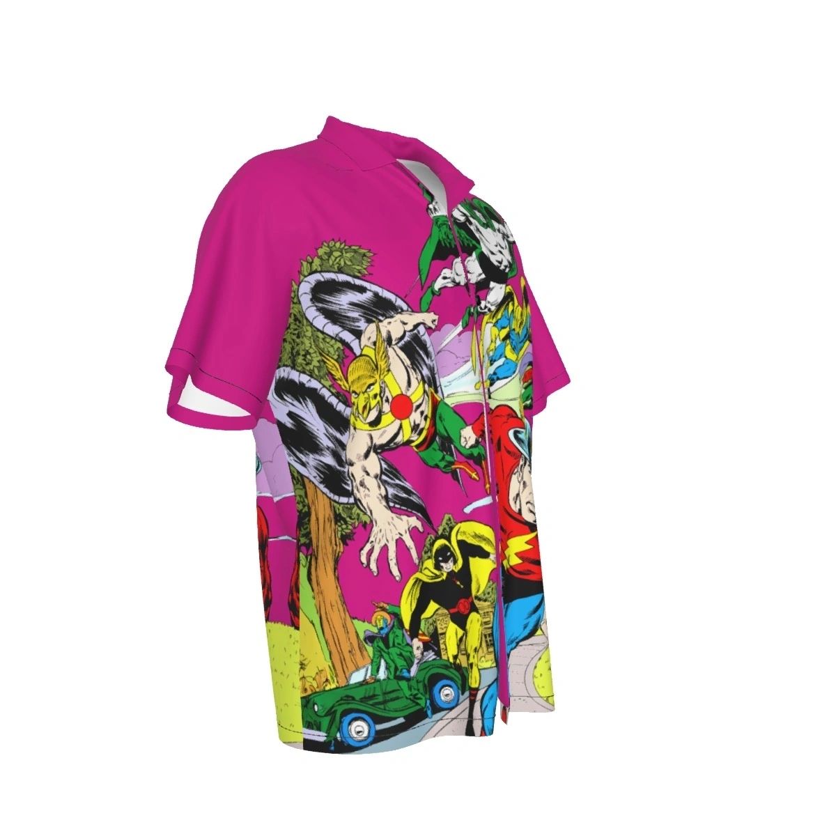JSA ALL STAR SQUADRON 67 PINUP OVER PRINT SHIRT & TANK