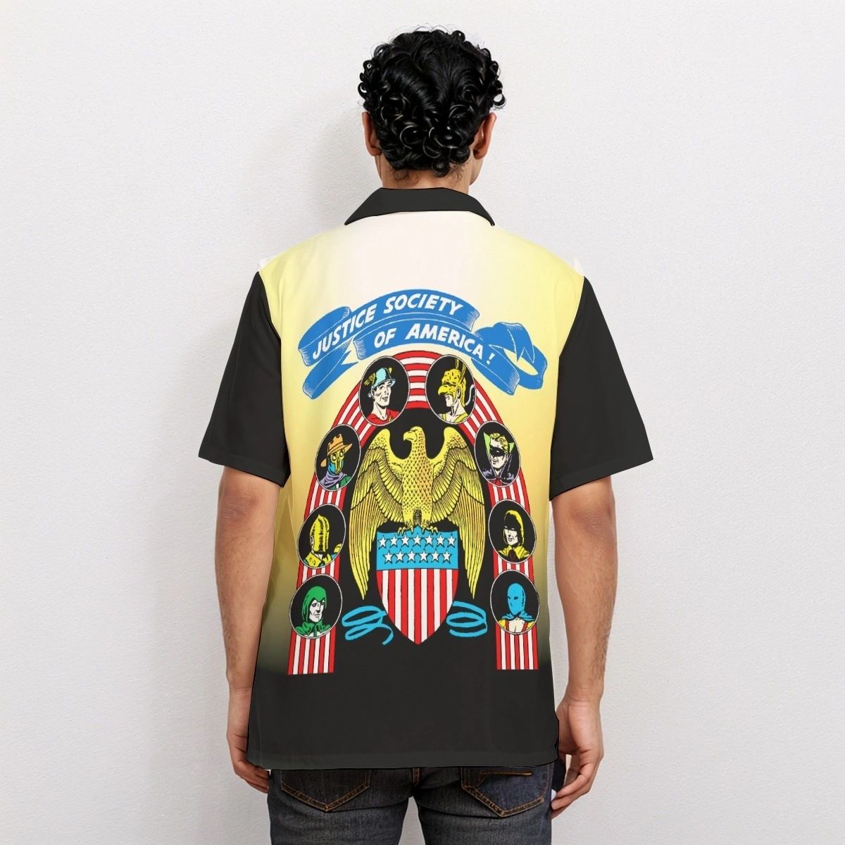 OLD SCHOOL COVER PINUP OVER PRINT SHIRT & TANK