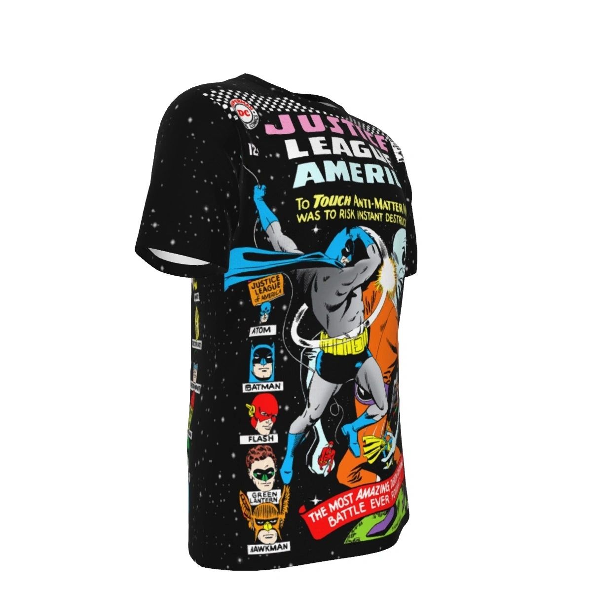 JLA 47 OVER PRINT SHIRT & TANK WITH JSA
