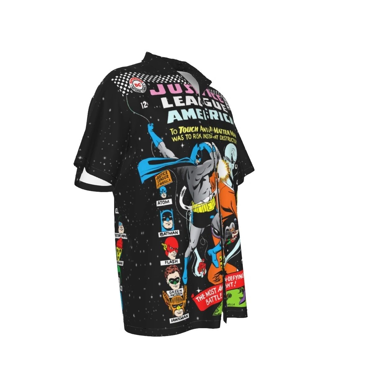 JLA 47 OVER PRINT SHIRT & TANK WITH JSA