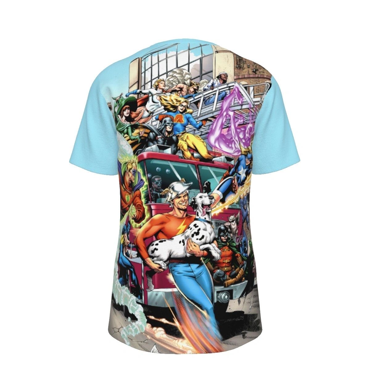 JSA PINUP OVER PRINT SHIRT & TANK WITH JSA FROM FLASH 750