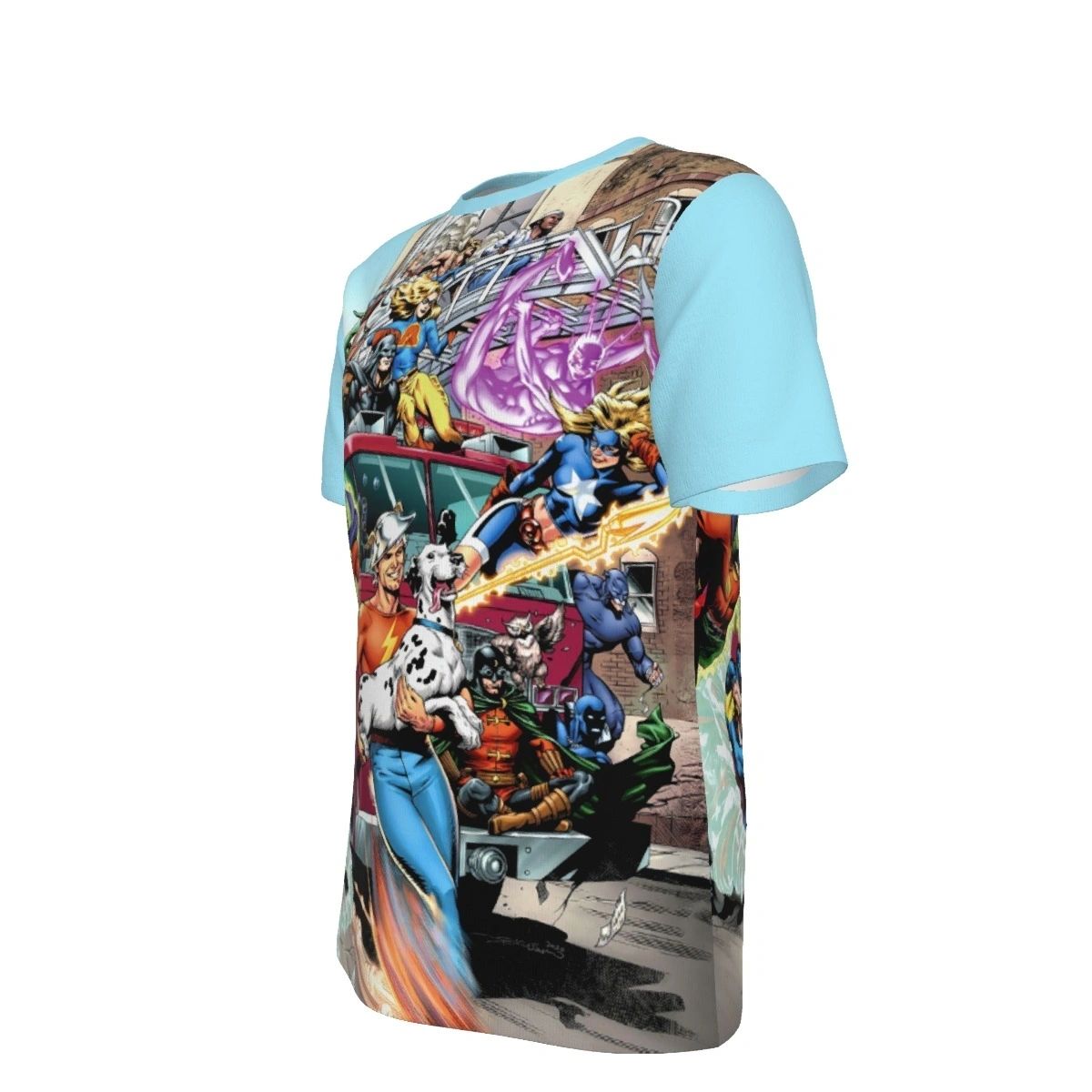 JSA PINUP OVER PRINT SHIRT & TANK WITH JSA FROM FLASH 750