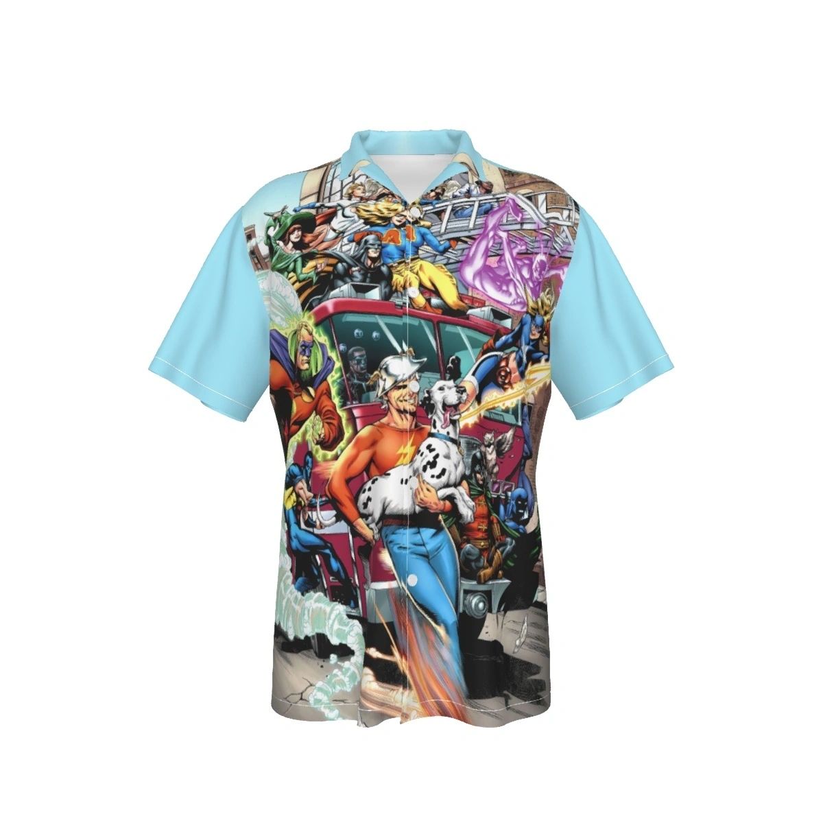 JSA PINUP OVER PRINT SHIRT & TANK WITH JSA FROM FLASH 750
