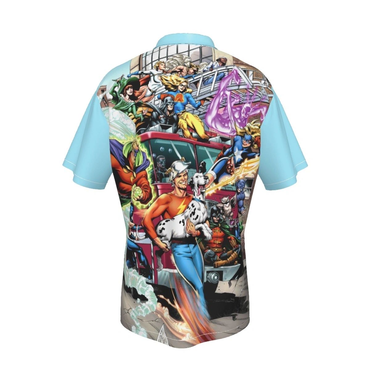 JSA PINUP OVER PRINT SHIRT & TANK WITH JSA FROM FLASH 750