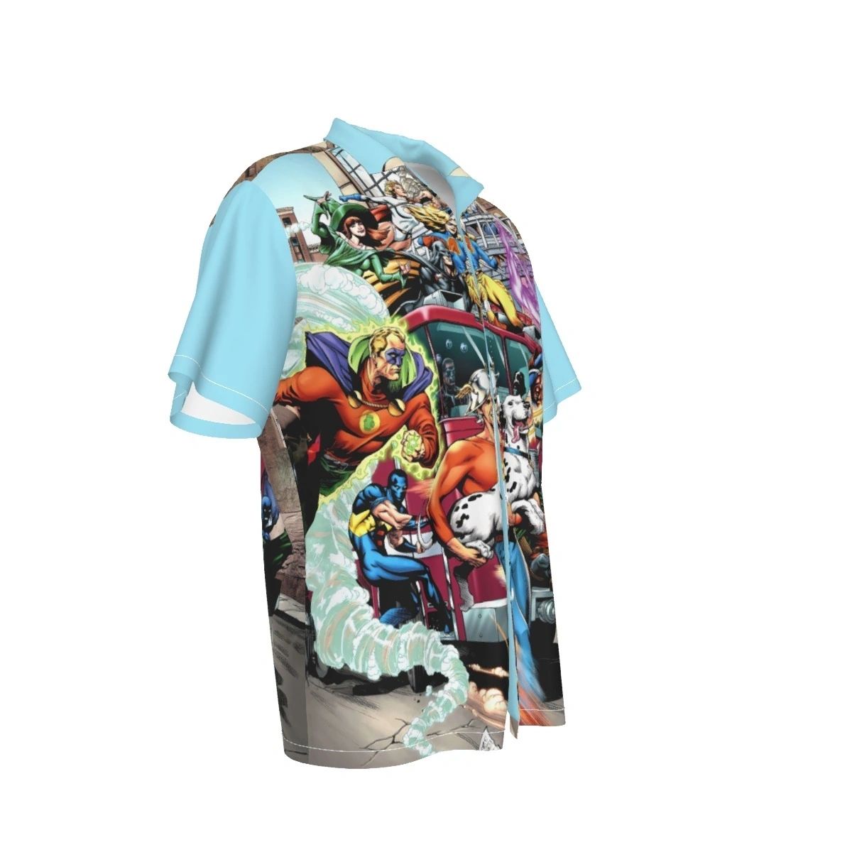 JSA PINUP OVER PRINT SHIRT & TANK WITH JSA FROM FLASH 750