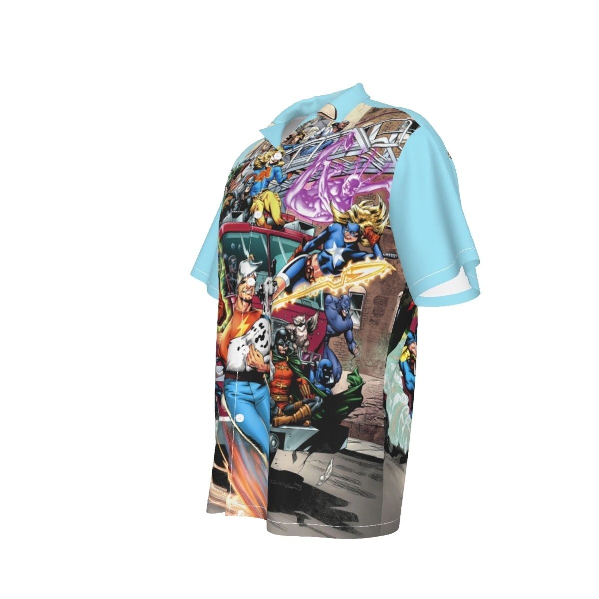 JSA PINUP OVER PRINT SHIRT & TANK WITH JSA FROM FLASH 750