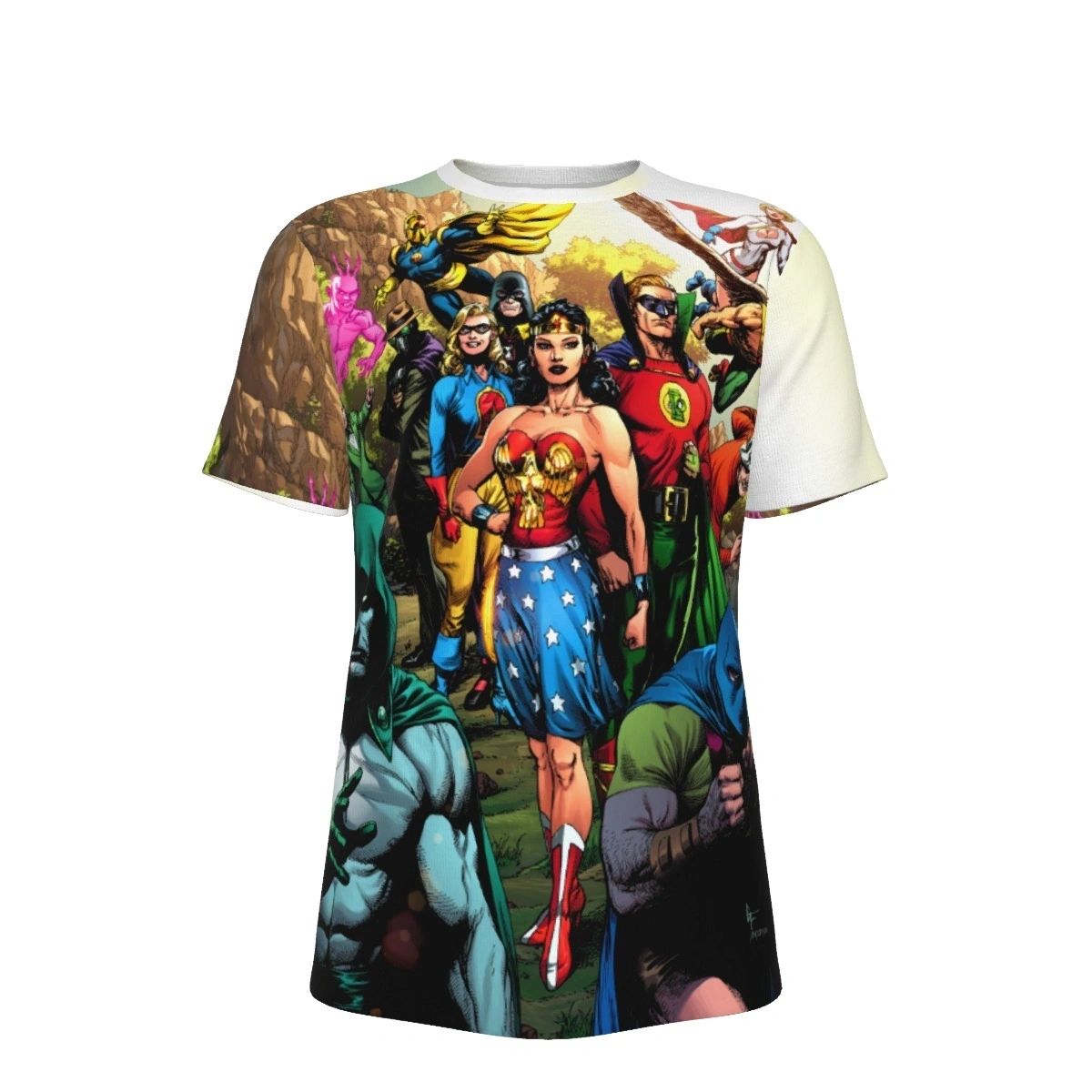 JSA DARKMETAL PINUP OVER PRINT SHIRT & TANK WITH JSA GARY FRNK