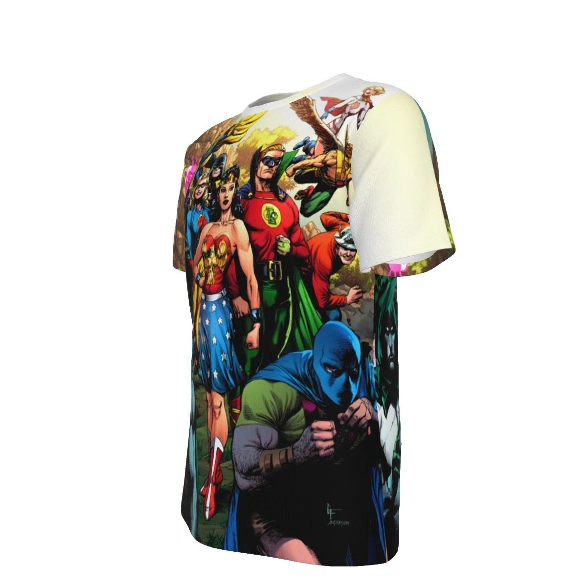 JSA DARKMETAL PINUP OVER PRINT SHIRT & TANK WITH JSA GARY FRNK