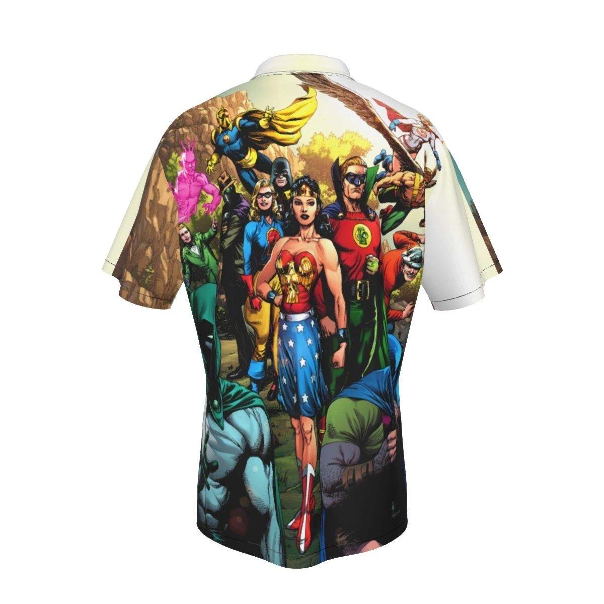 JSA DARKMETAL PINUP OVER PRINT SHIRT & TANK WITH JSA GARY FRNK