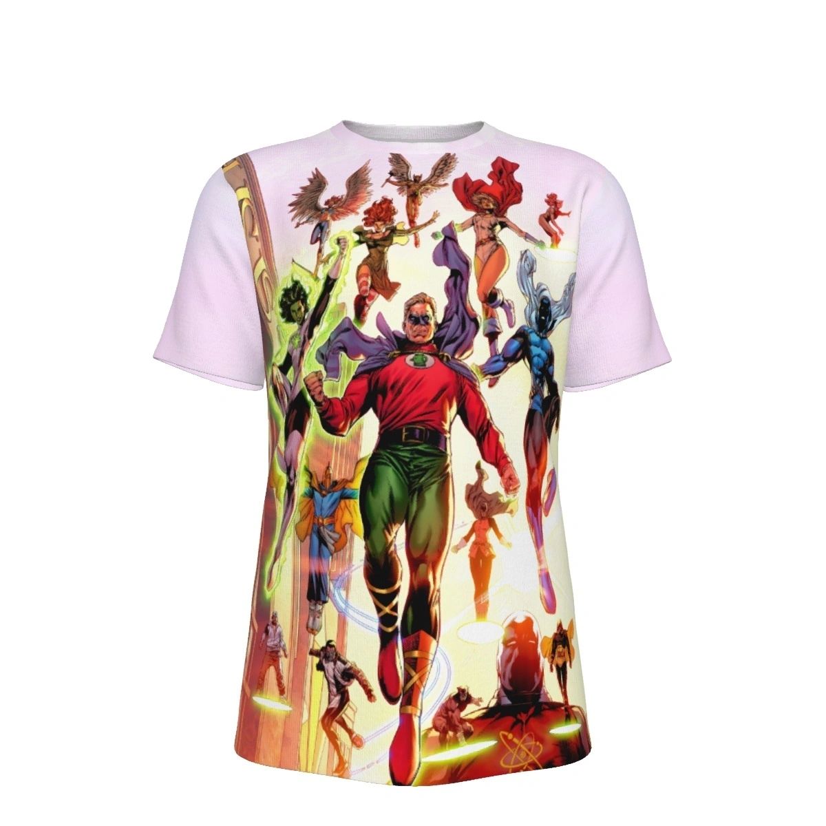 JSA FLIGHT DARKMETAL PINUP OVER PRINT SHIRT & TANK JSA