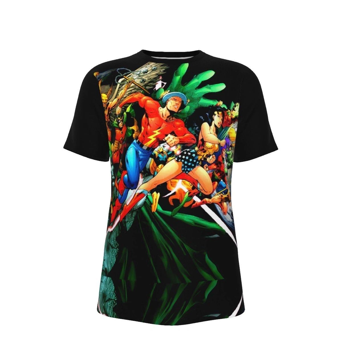 JSA JIM LEE PINUP OVER PRINT SHIRT & TANK JSA