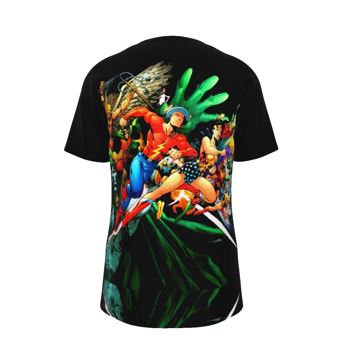 JSA JIM LEE PINUP OVER PRINT SHIRT & TANK JSA