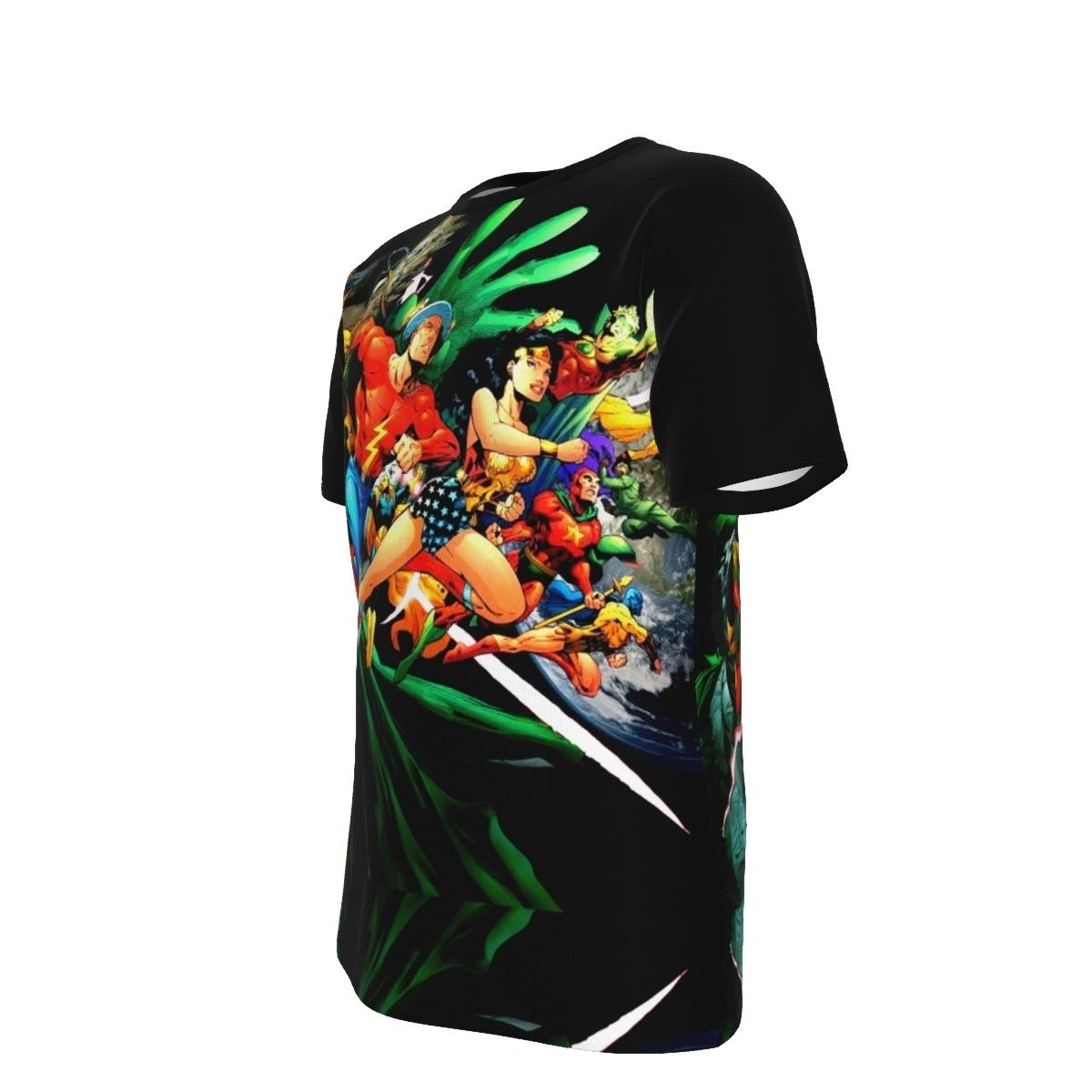 JSA JIM LEE PINUP OVER PRINT SHIRT & TANK JSA
