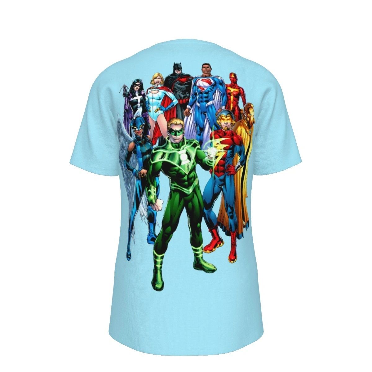 JSA EARTH 2 OVER PRINT SHIRT & TANK JSA