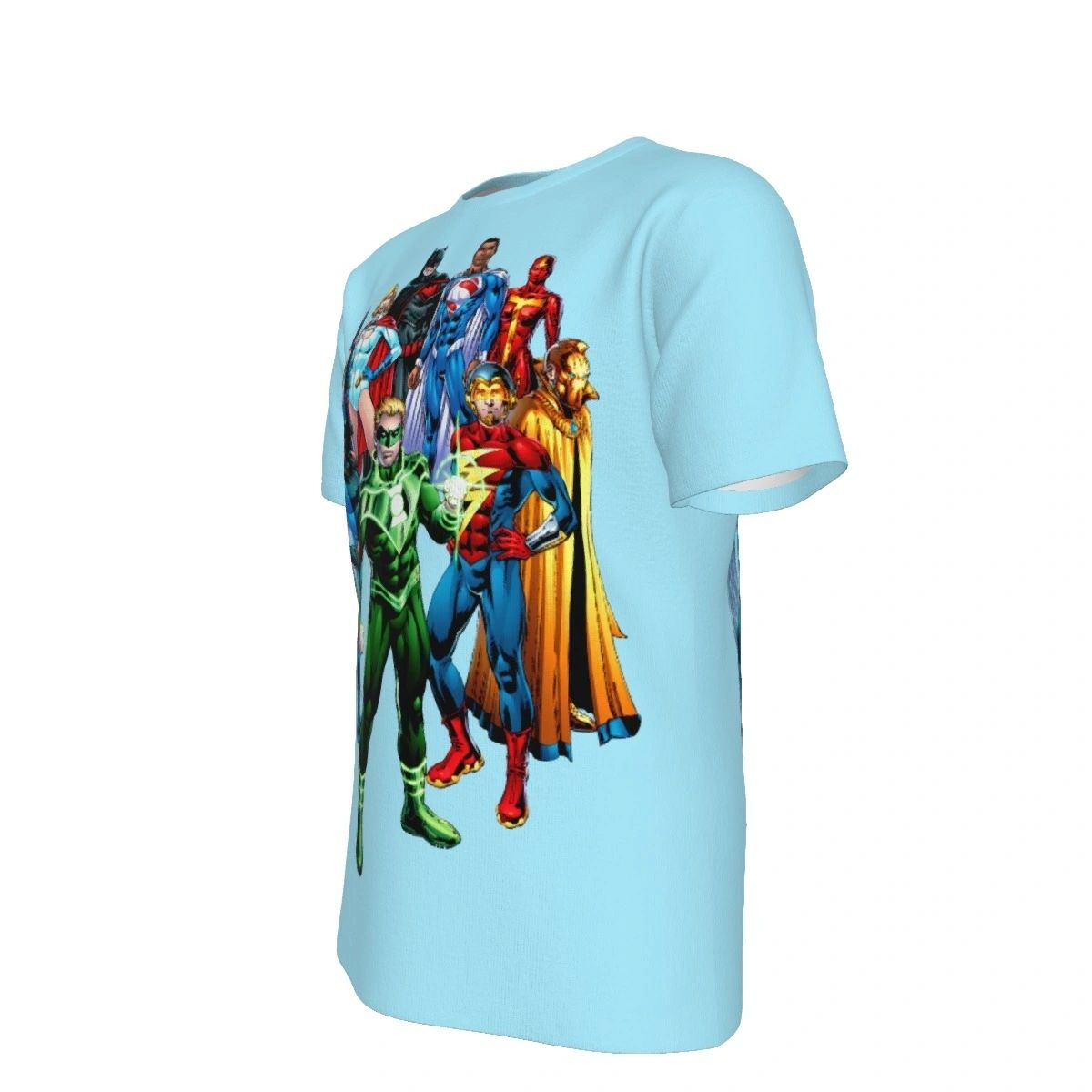 JSA EARTH 2 OVER PRINT SHIRT & TANK JSA
